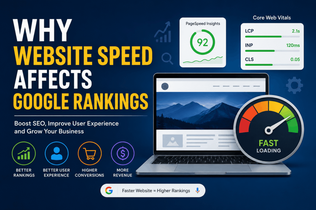 Why Website Speed Affects Google Rankings