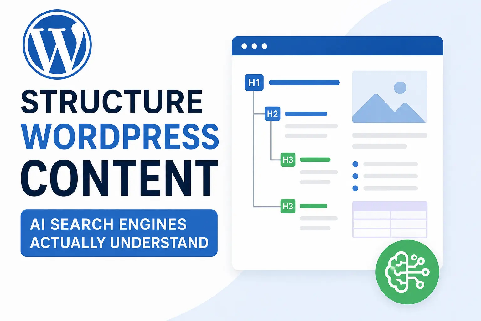 WordPress Content Structure
